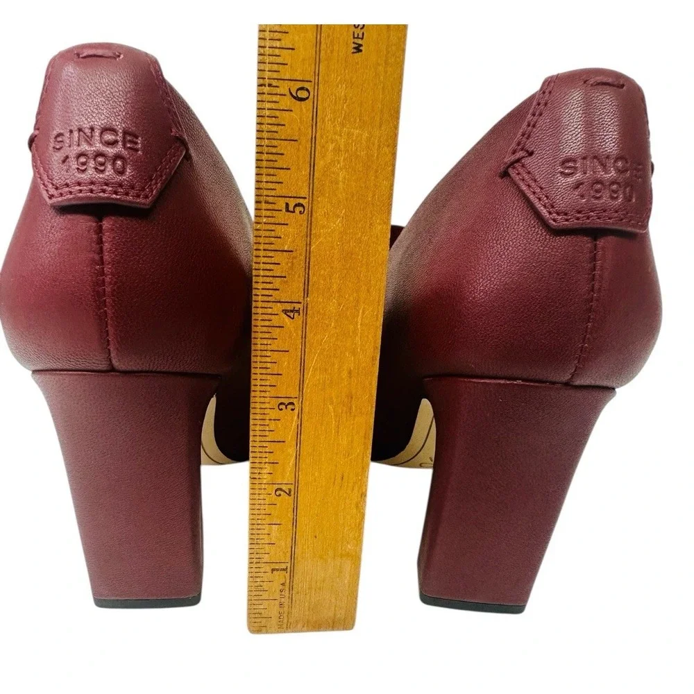 Franco Sarto Womens Flexa Bria Square Toe Pump Block Heel Size 9M NWB - Picture 7 of 9